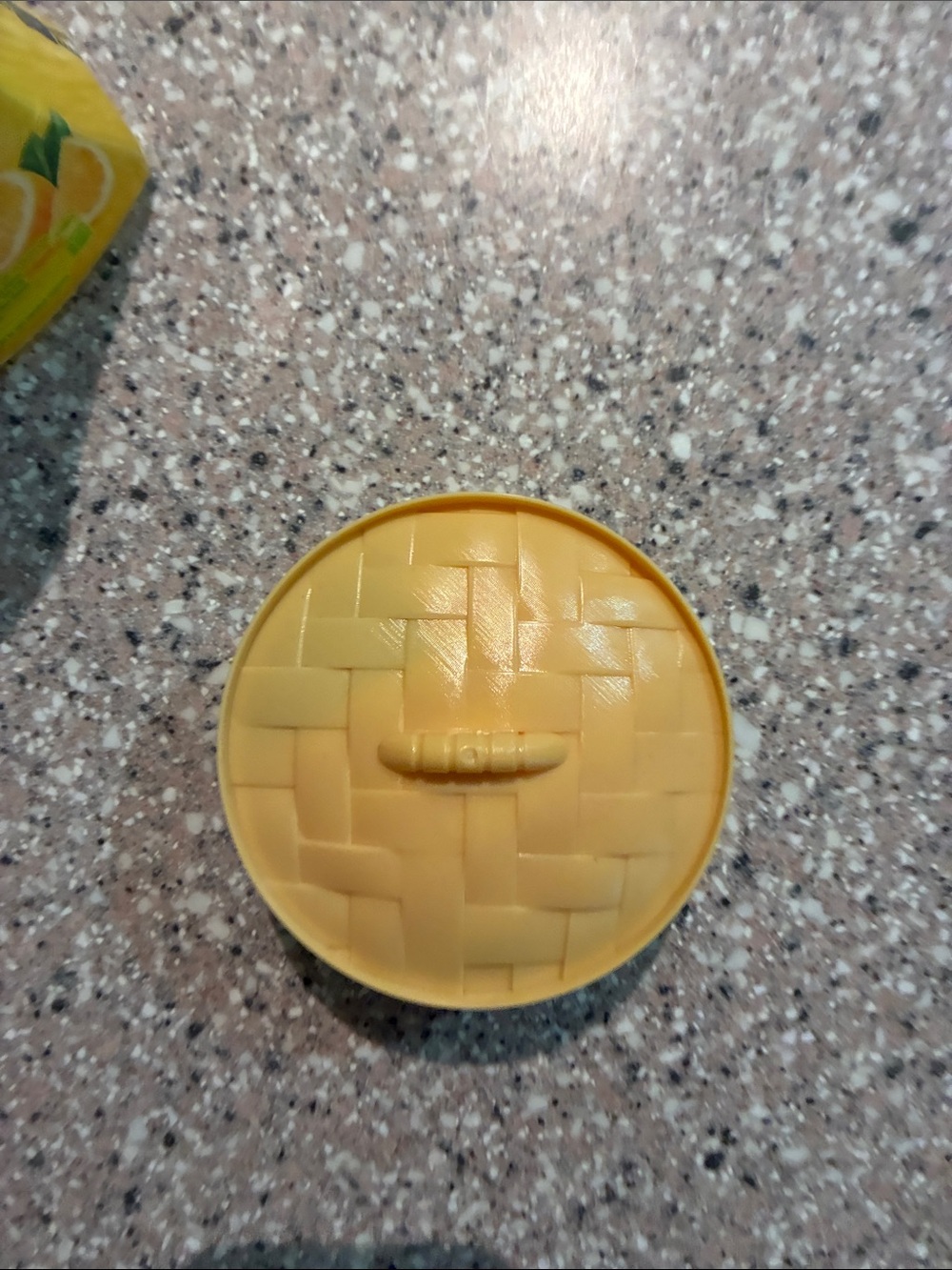 Rare American squishy dumpling with trading coin